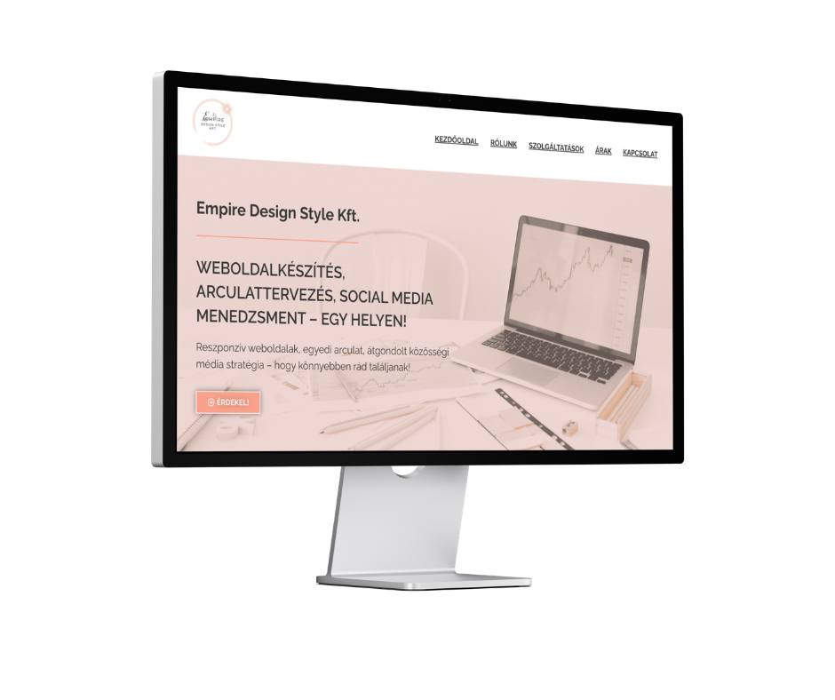 Design weboldal