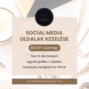 Social Media havi posztcsomag
